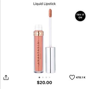 ABH milkshake liquid lip nwot